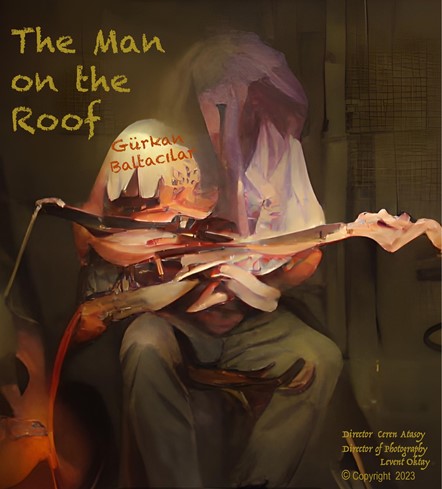 Çatıdaki Adam Poster