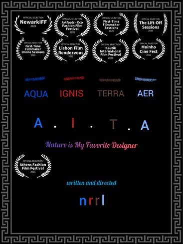 A.I.T.A Nature Is My Favorıte Desıgner Poster