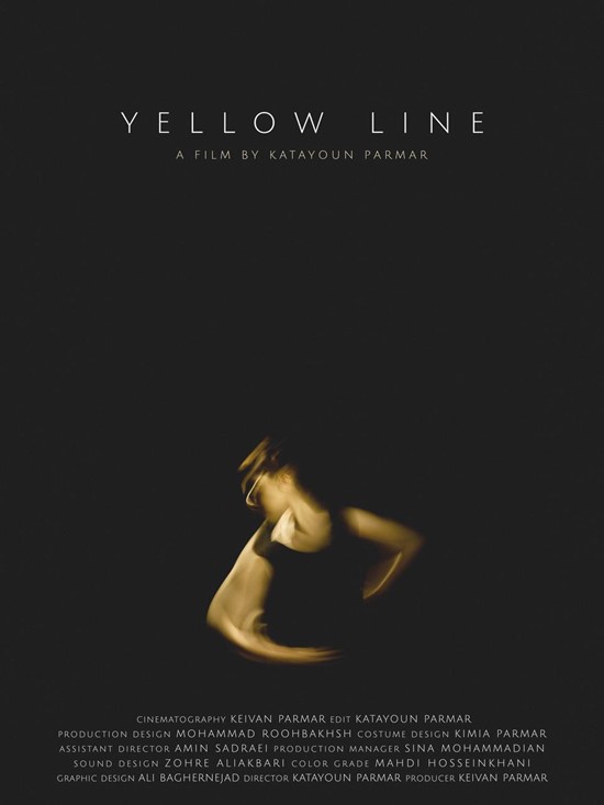 Yellow Line Poster