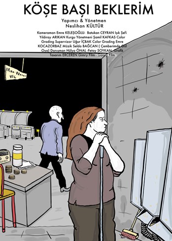 I Wait Around The Corner Poster