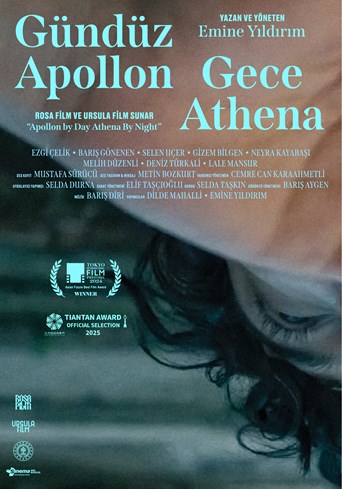 APOLLON BY DAY ATHENA BY NIGHT Poster